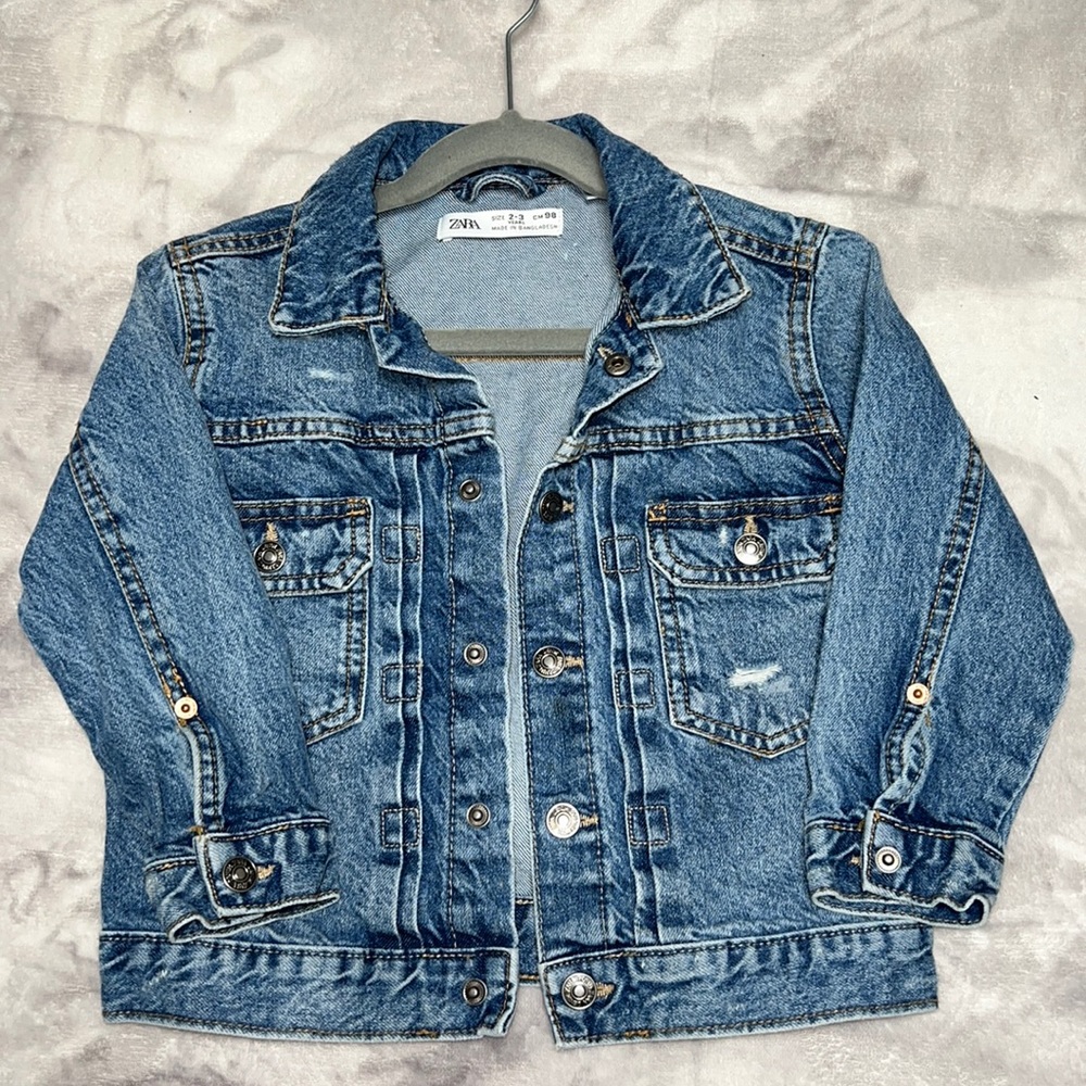 Zara unisex toddler jean jacket- NEW